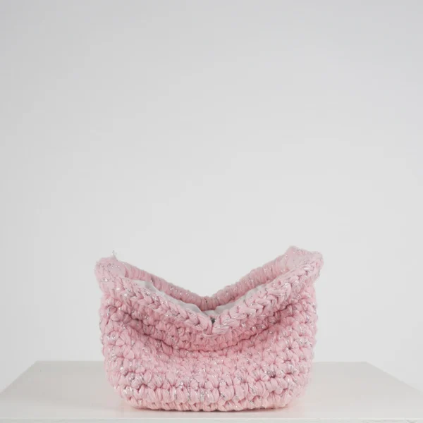 Small Pink Glittery Clutch