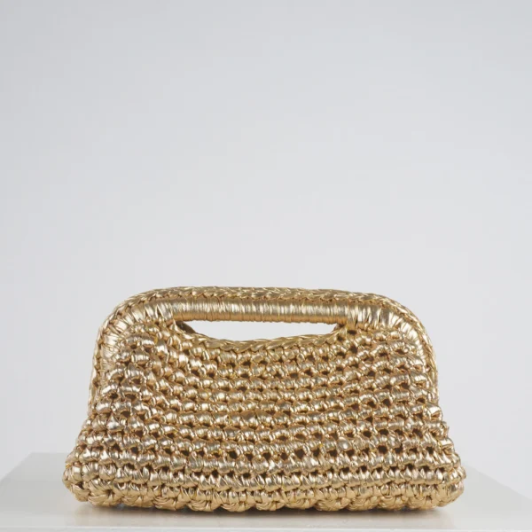 Small Gold Clutch